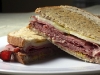 Hot Pastrami Sandwich